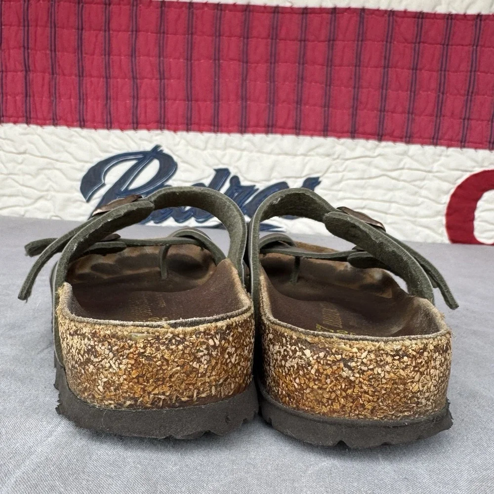 Size 37/W6 - Birkenstock Mayari Sandals Oiled Leather - Picture 2 of 8